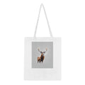 Red Deer Winter Stag Tote Bag Cotton Shopper UK — Tote Bag | Wild Thread Co UK