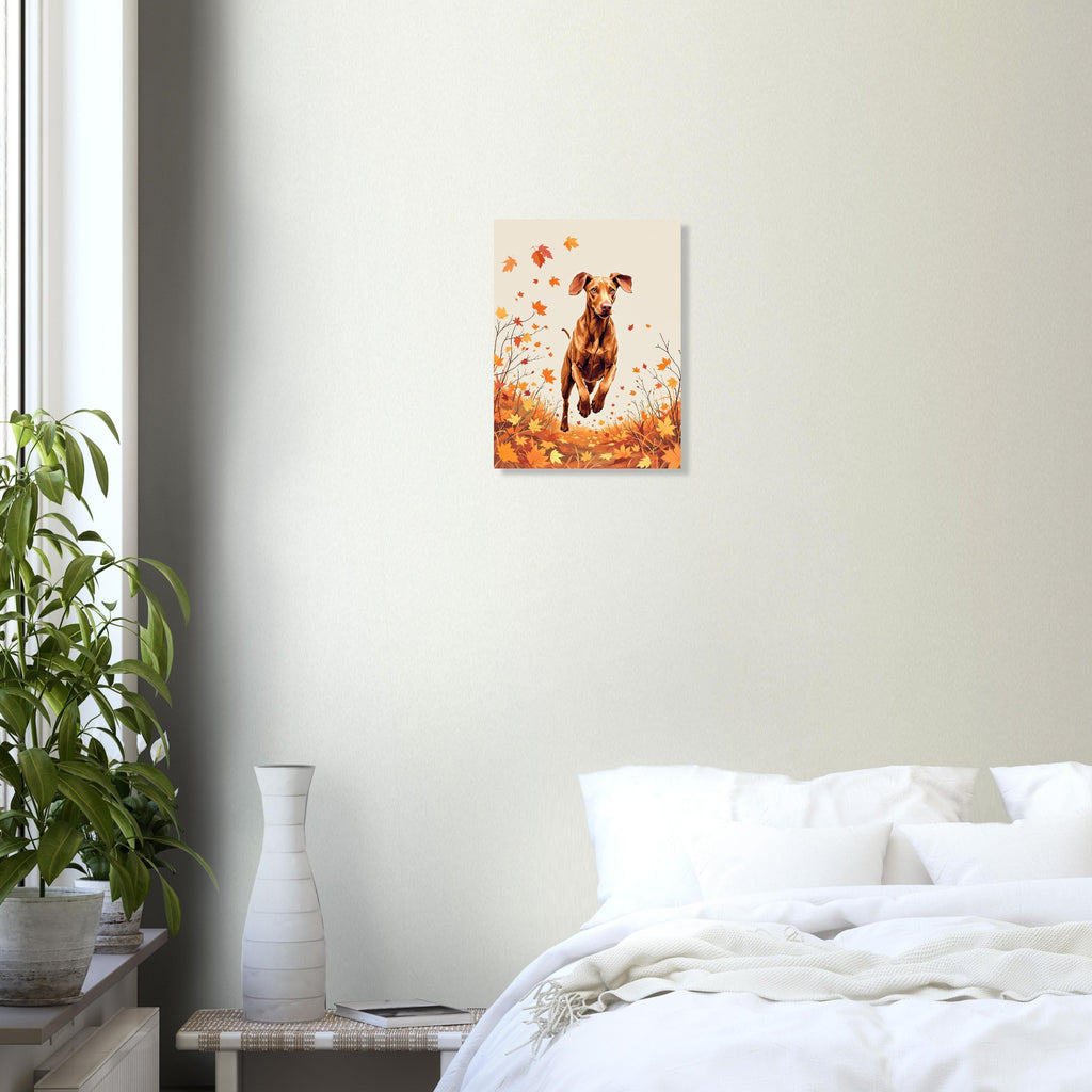vizsla autumn Art Print Art Print — detail view | Wild Thread Co