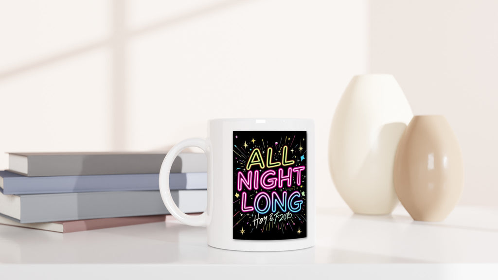 Y2k Rave Culture Mug — detail view | Wild Thread Co