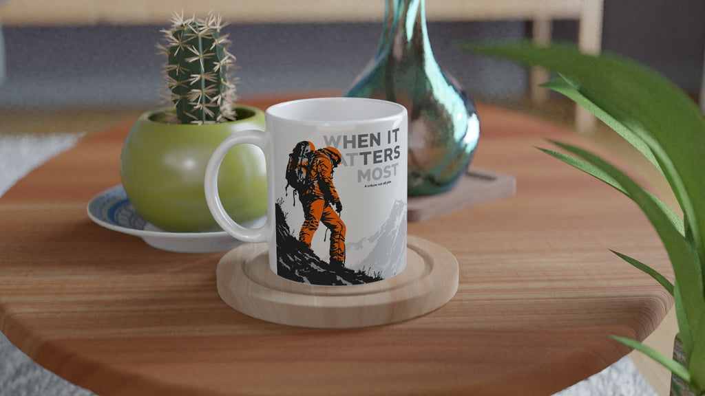 Mountain Rescue — Mug detail view | Wild Thread Co