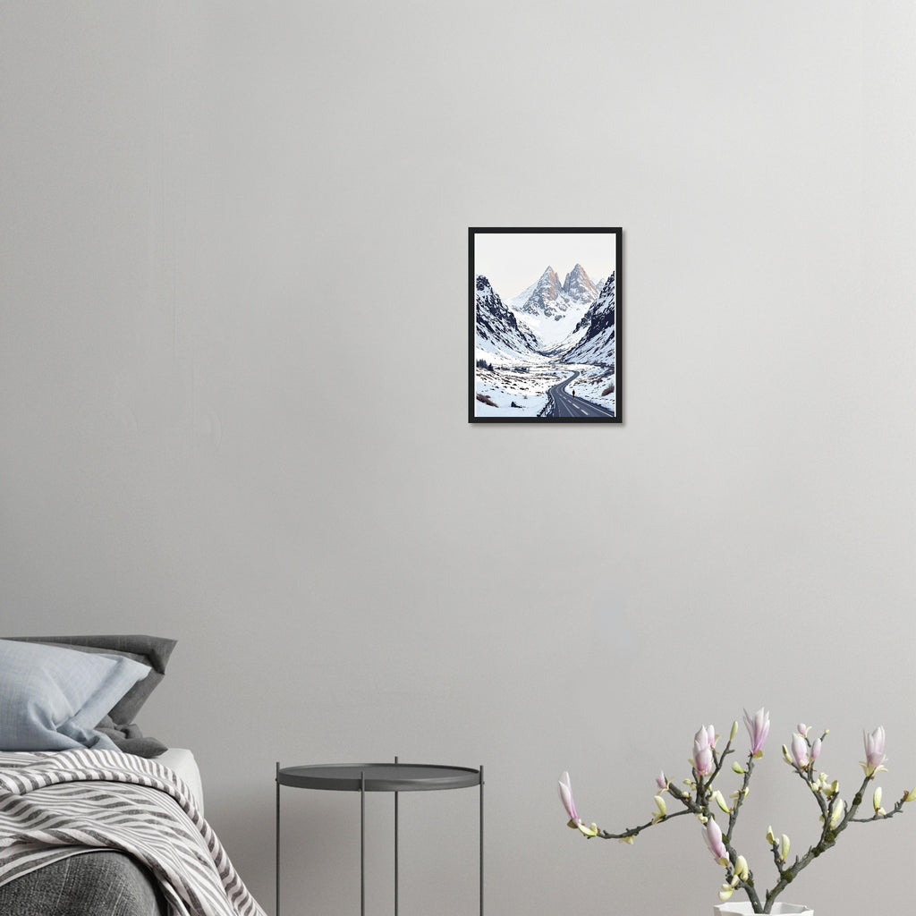Glencoe Winter Snow Epic Framed Print Wall Art Ready to Hang UK — Framed Art Print | Wild Thread Co UK