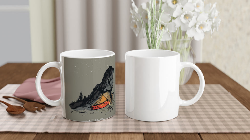 Wild Camping Bivouac Mug — detail view | Wild Thread Co