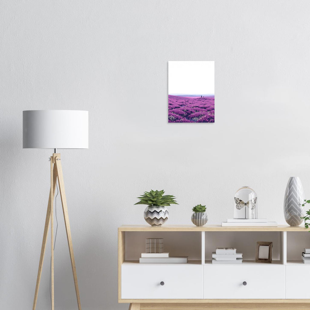 Purple Heather Moor August A1 Art Print — Art Print | Wild Thread Co UK