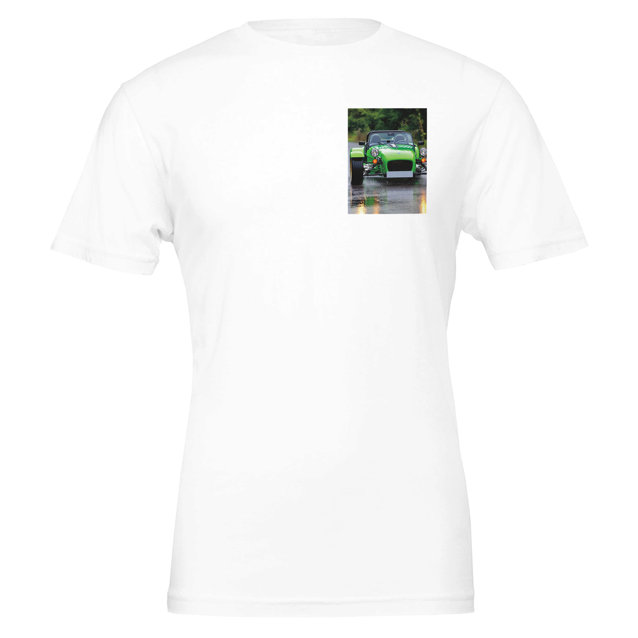 Caterham Seven T-Shirt — detail view | Wild Thread Co