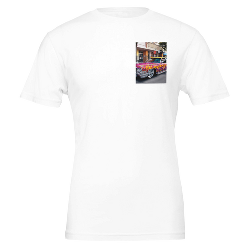 Cadillac Lowrider T-Shirt — detail view | Wild Thread Co