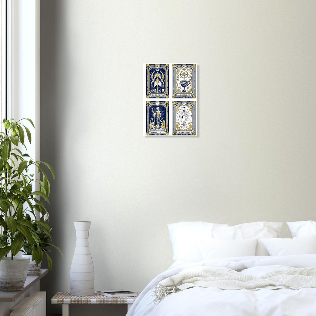 Modern Tarot Cards Art Print Art Print — detail view | Wild Thread Co