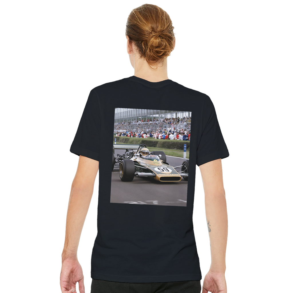Silverstone Classic F1 T-Shirt — detail view | Wild Thread Co