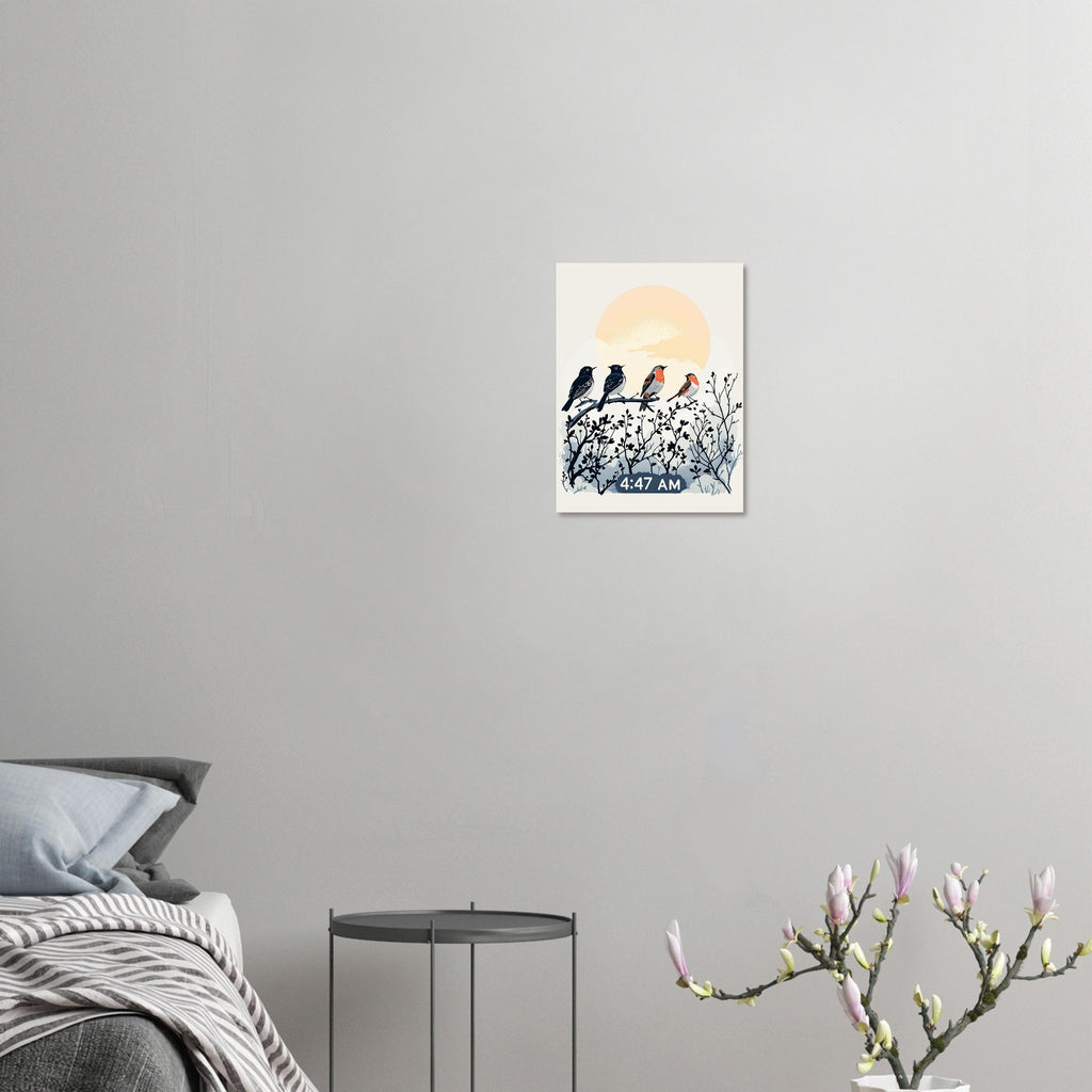 Dawn Chorus Bird Lover Gift Art Print Poster Wall Art UK — Art Print | Wild Thread Co