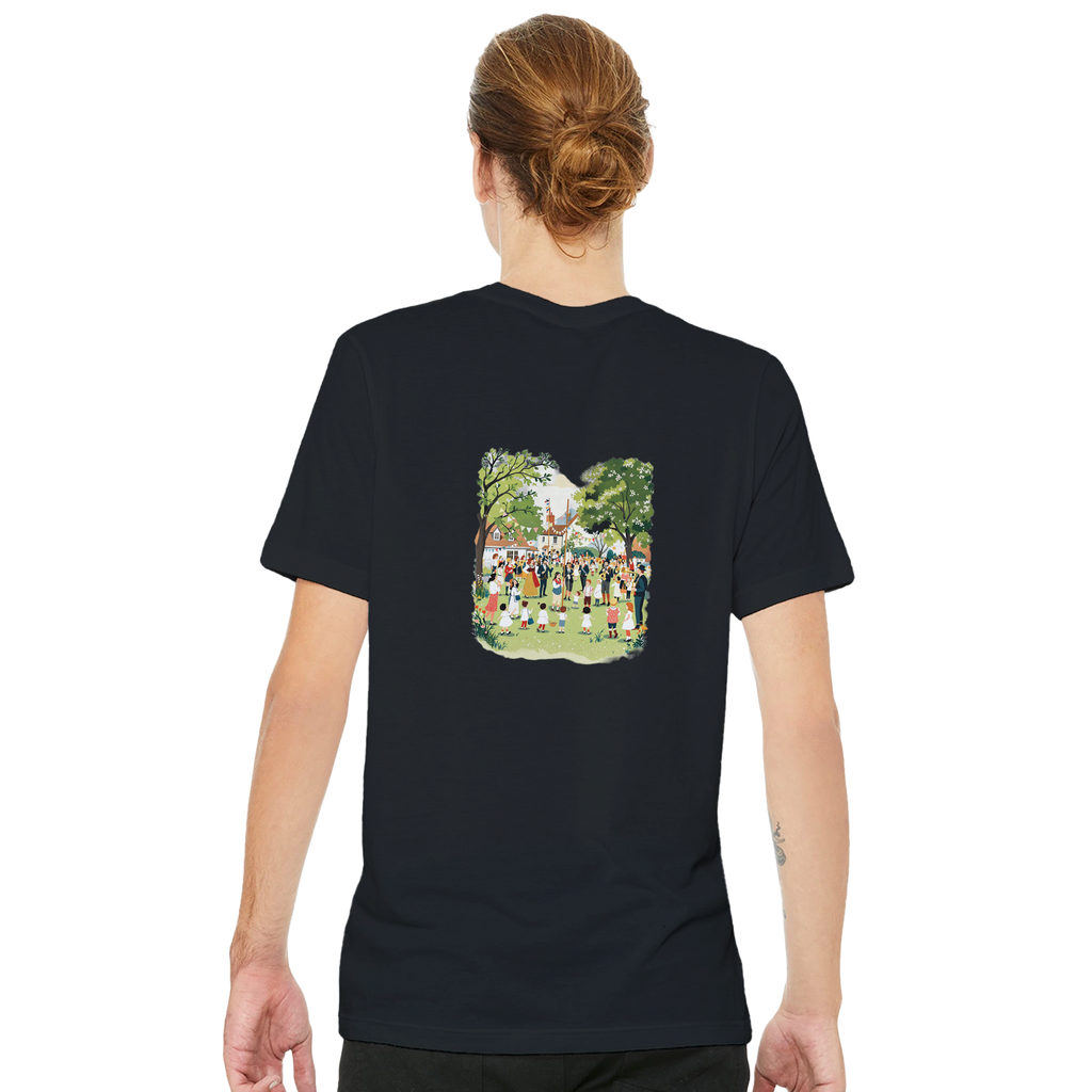 May Day Maypole Folk Tradition T-Shirt — detail view | Wild Thread Co