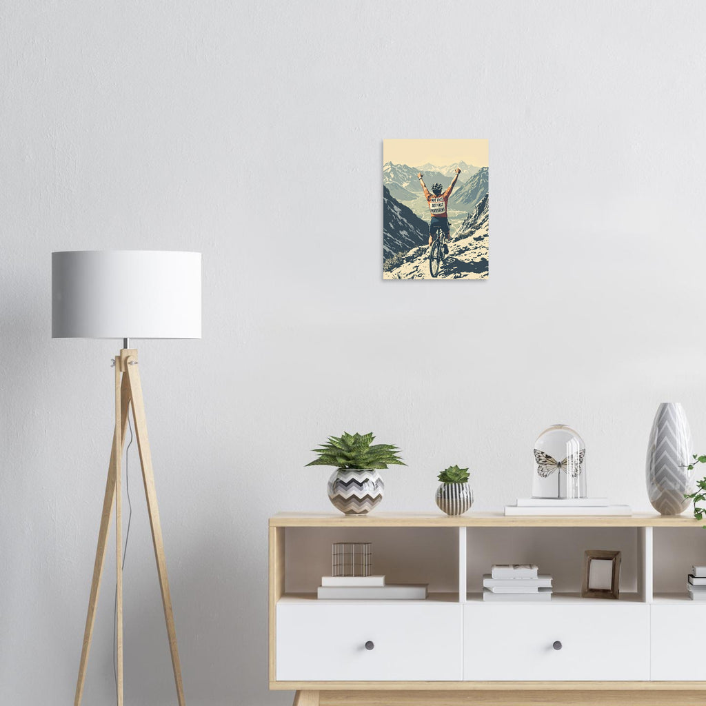 Cycling The Cols Art Print Poster Wall Art UK — Art Print | Wild Thread Co