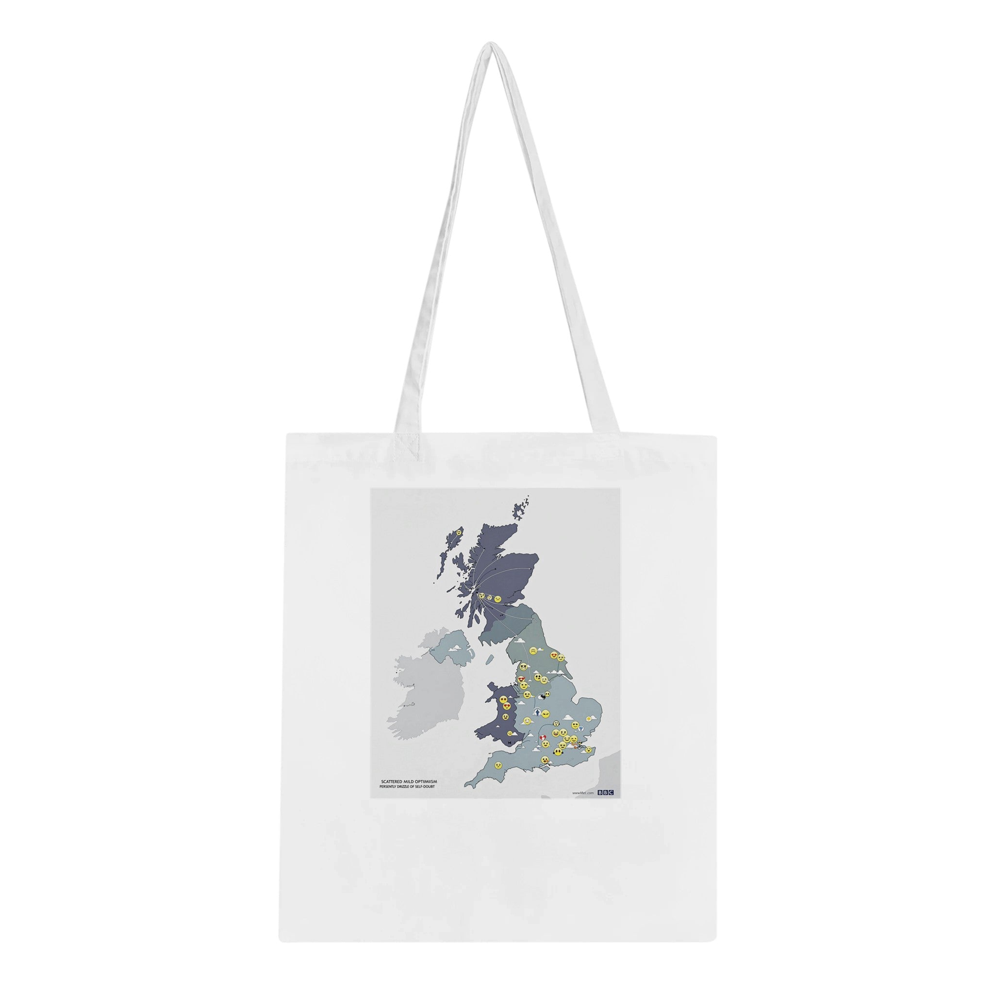 Weather Emotional Forecast Tote Bag Cotton Shopper UK — Tote Bag | Wild Thread Co UK