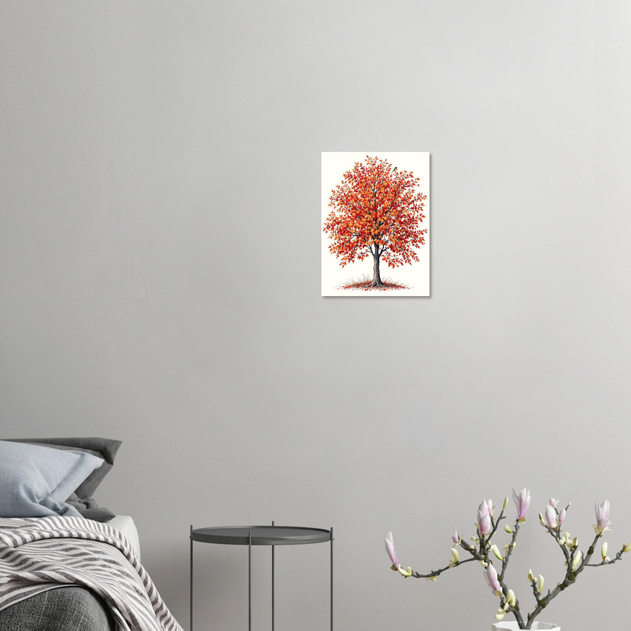 Rowan Berry Tree Art Print Art Print — detail view | Wild Thread Co