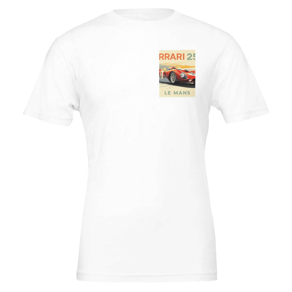 Ferrari 250 Gto Le Mans T-Shirt — detail view | Wild Thread Co
