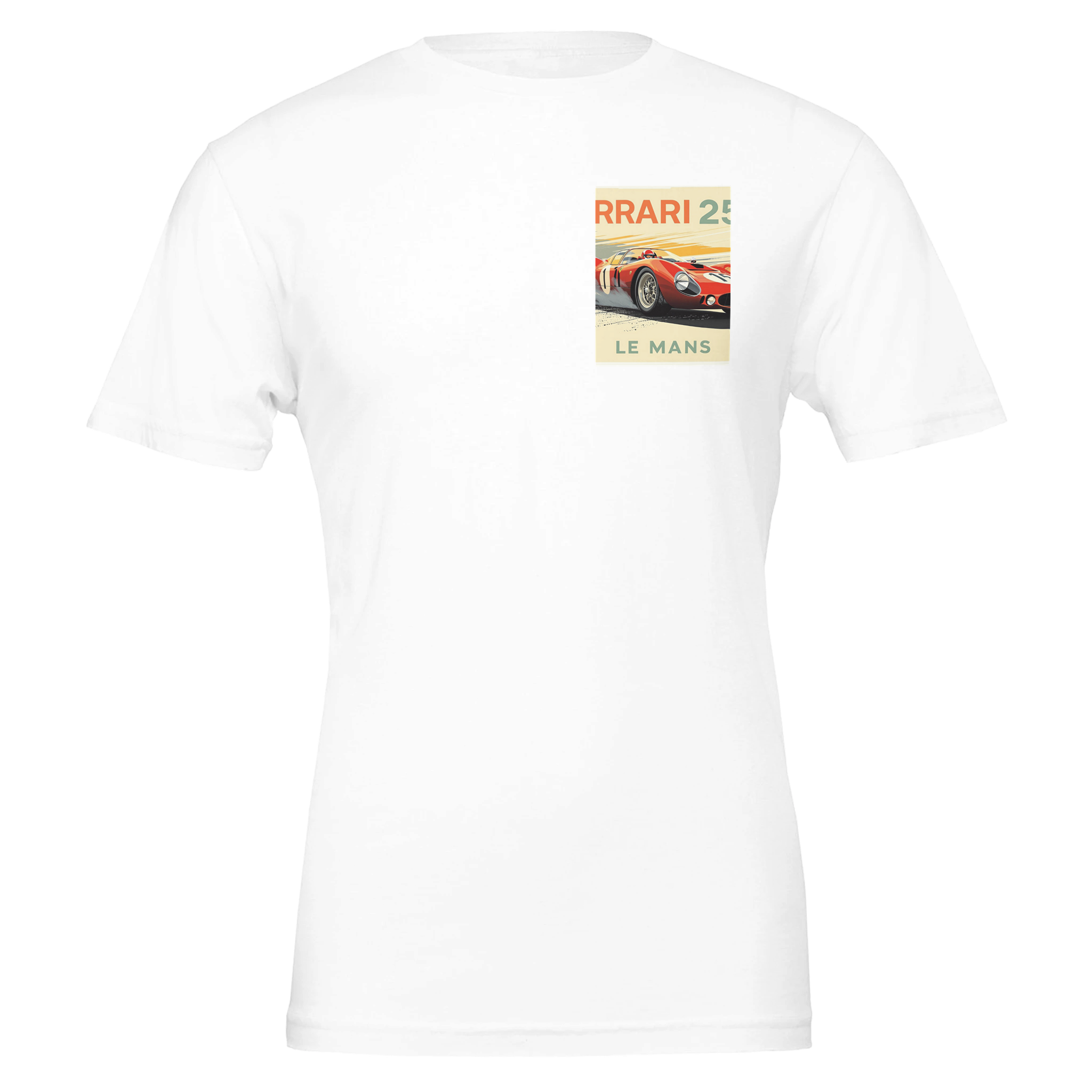 Ferrari 250 Gto Le Mans T-Shirt — detail view | Wild Thread Co