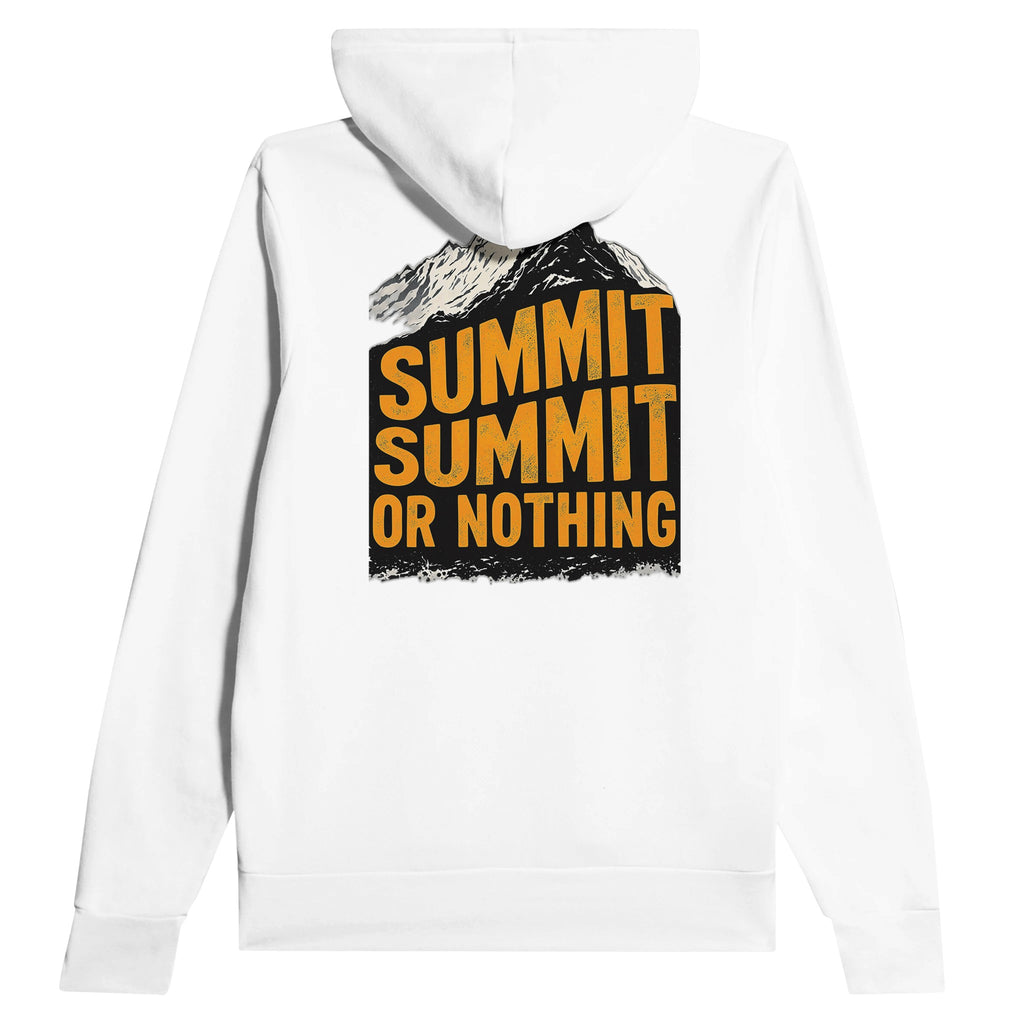 Gorpcore Mountain Summit Hoodie — detail view | Wild Thread Co