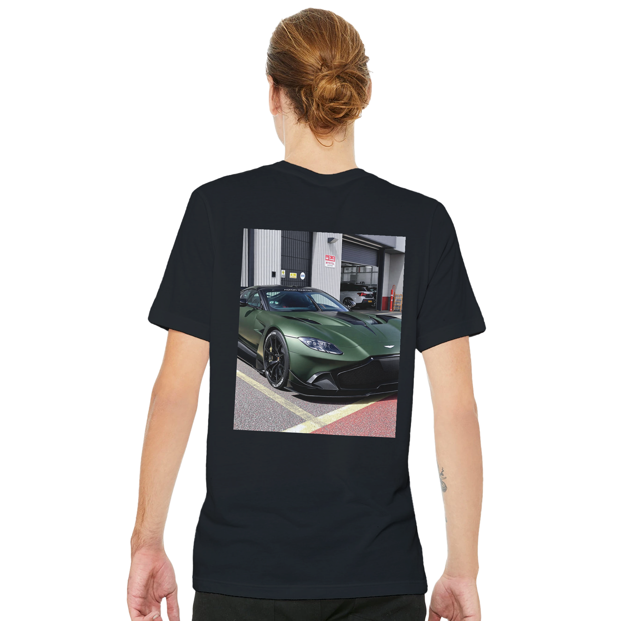 Aston Martin Vulcan T-Shirt — detail view | Wild Thread Co