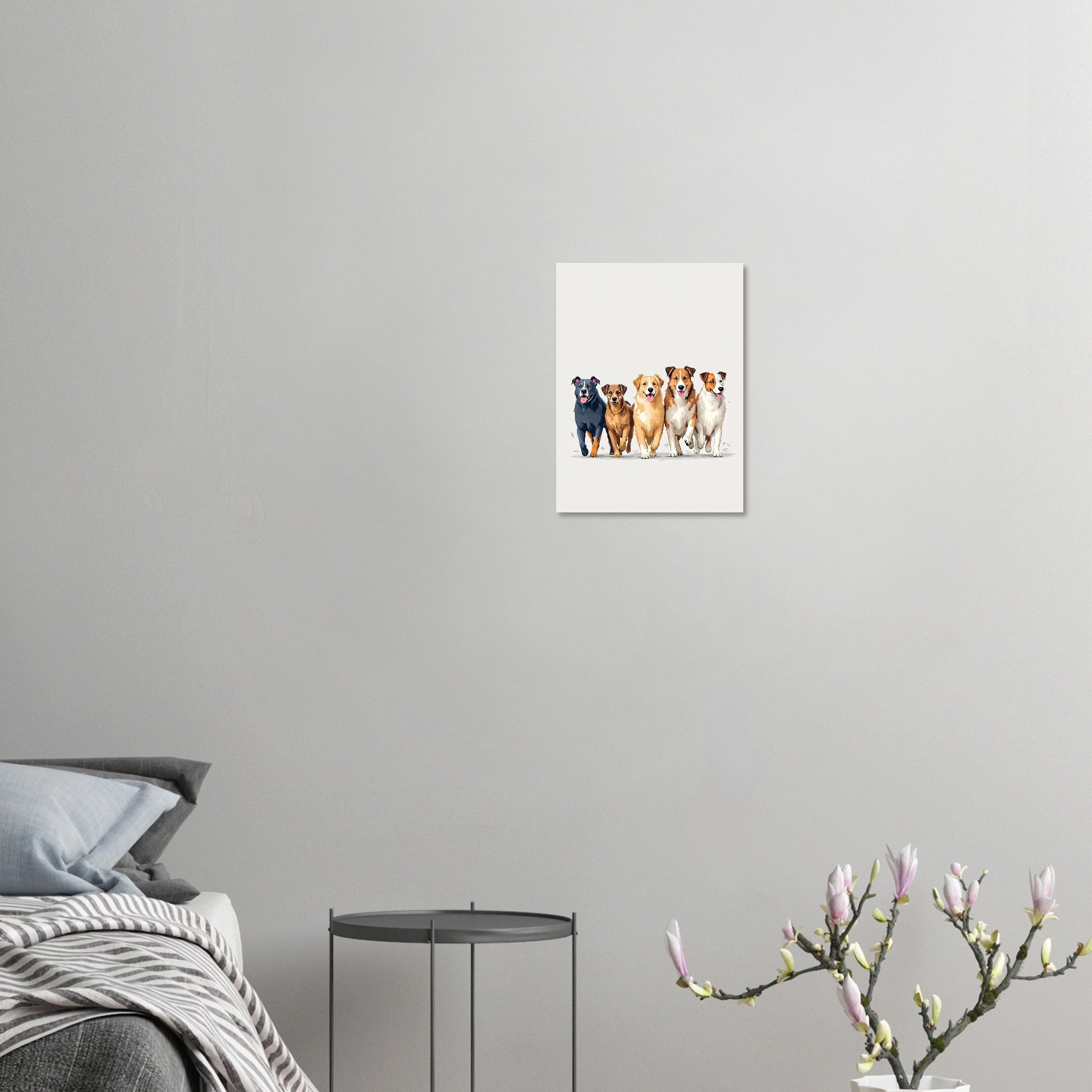 dog family pack Art Print Art Print — detail view | Wild Thread Co