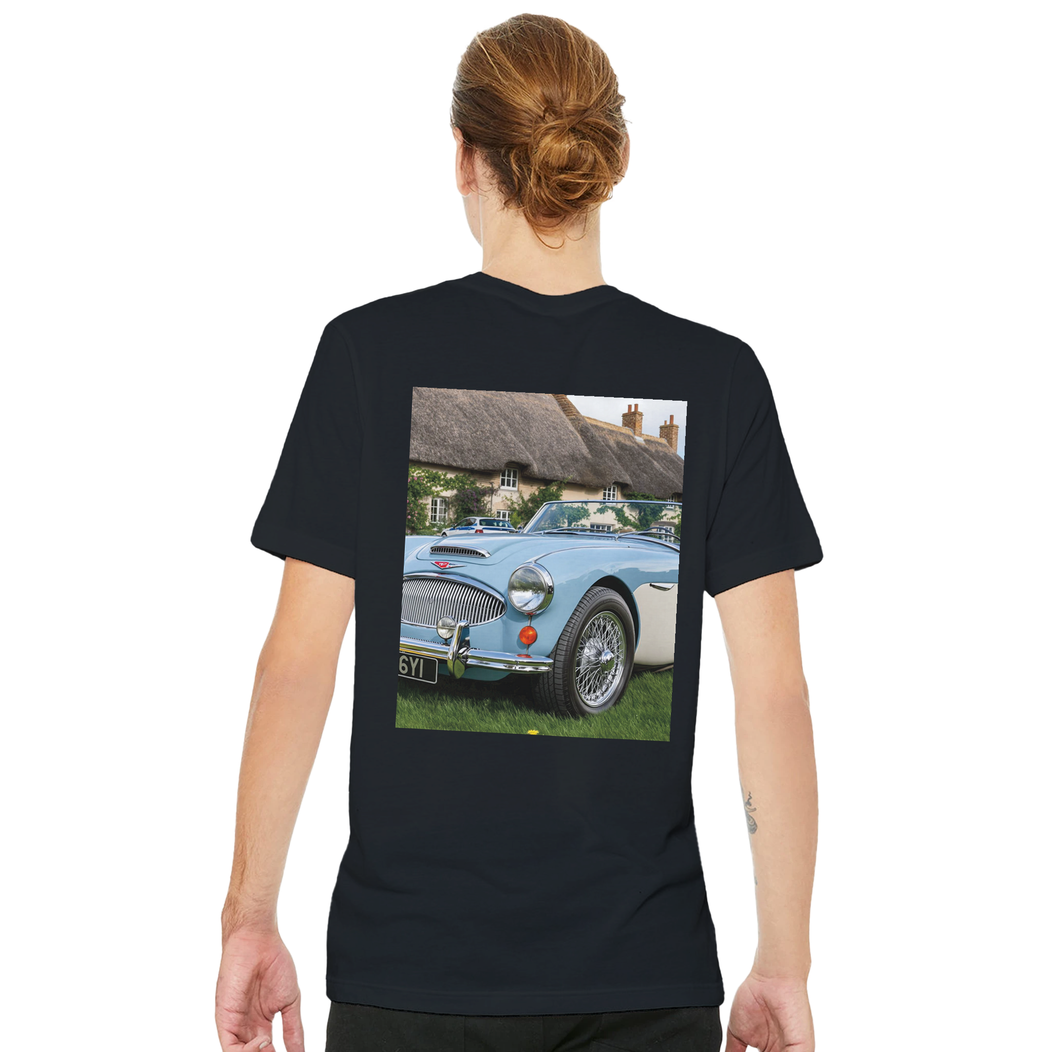 Austin Healey 3000 T-Shirt — detail view | Wild Thread Co