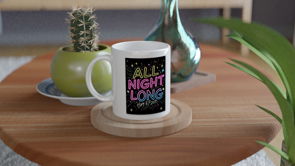 Y2k Rave Culture Mug — detail view | Wild Thread Co