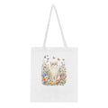 Cat In Flowers Tote Bag Cotton Shopper UK — Tote Bag | Wild Thread Co UK