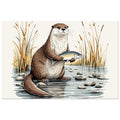 Otter River Aluminum UK Gift — Aluminum Print | Wild Thread Co UK