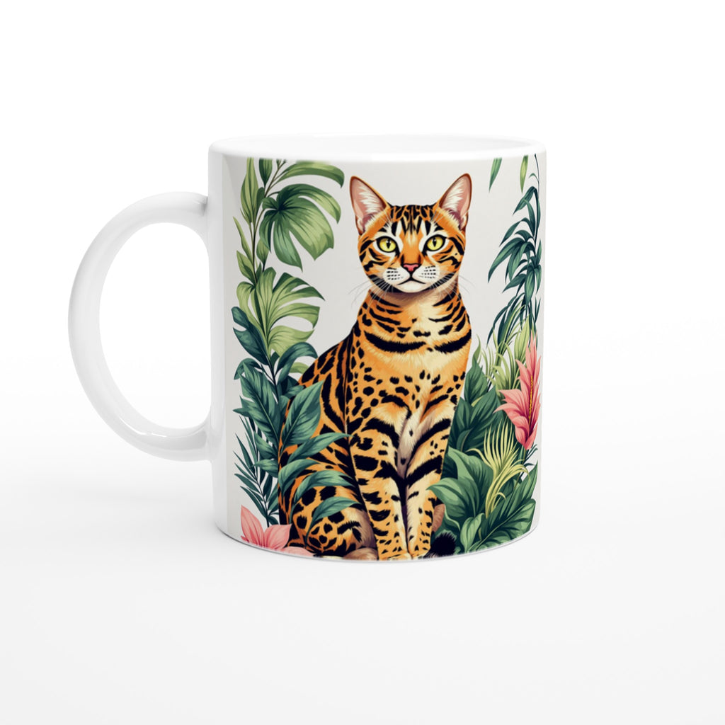 Bengal Cat Jungle — Mug | Wild Thread Co UK
