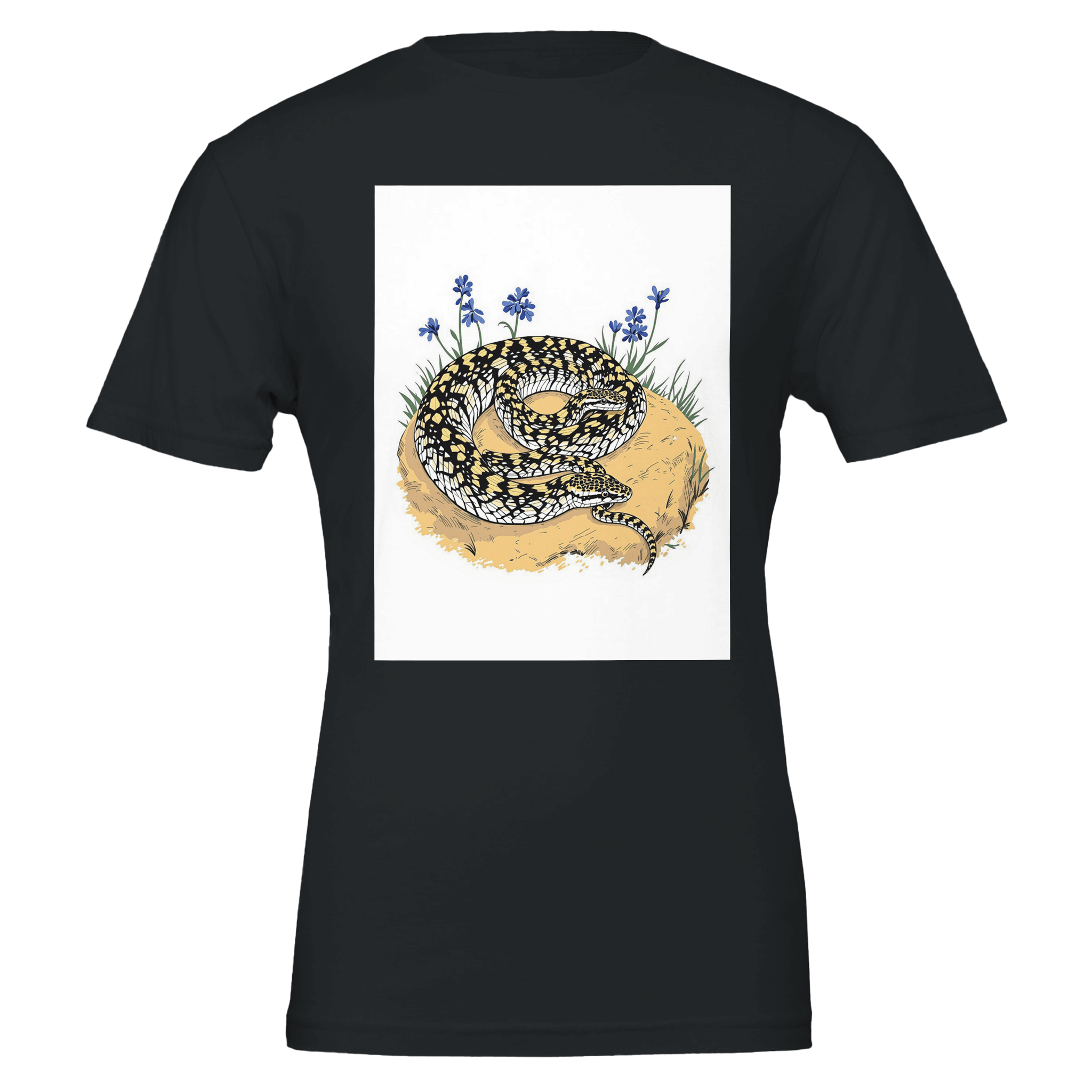 Adder Snake T-Shirt UK | British Reptile Tee for Snake Lovers - Wild Thread Co