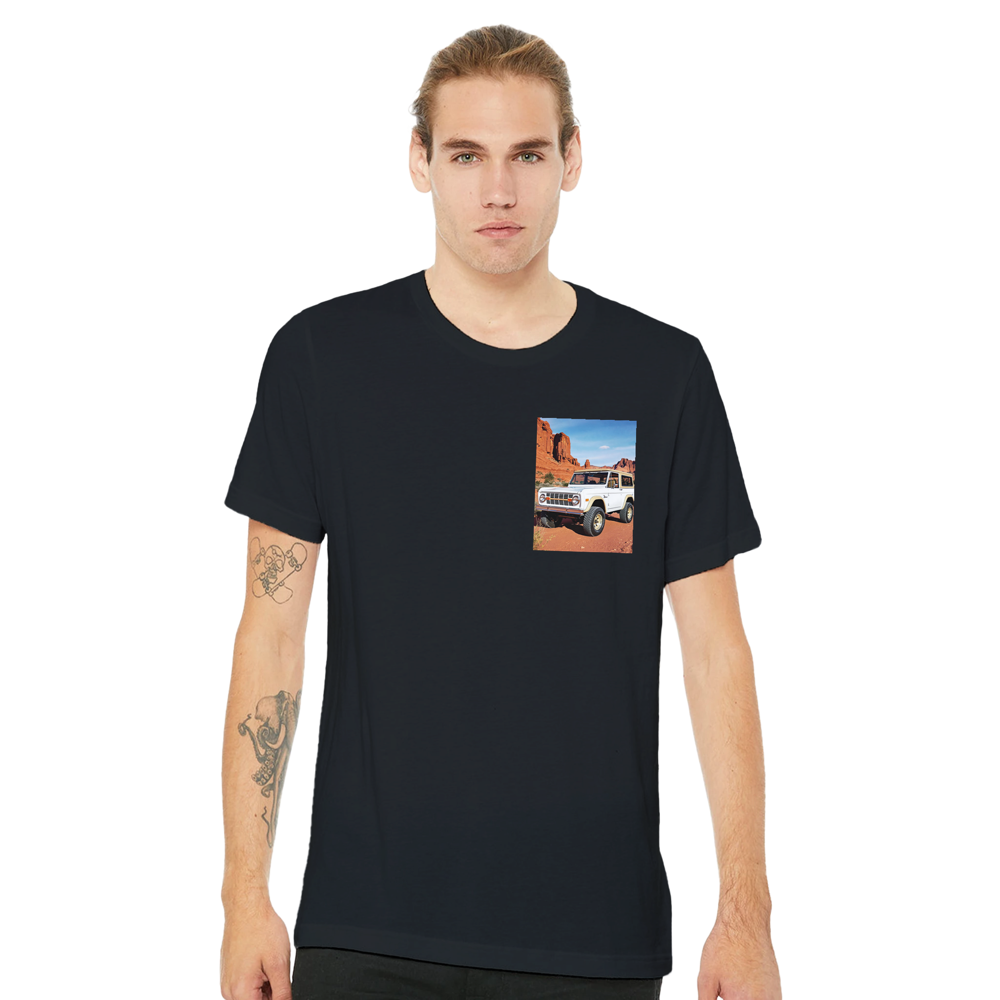 Ford Bronco Classic T-Shirt — detail view | Wild Thread Co