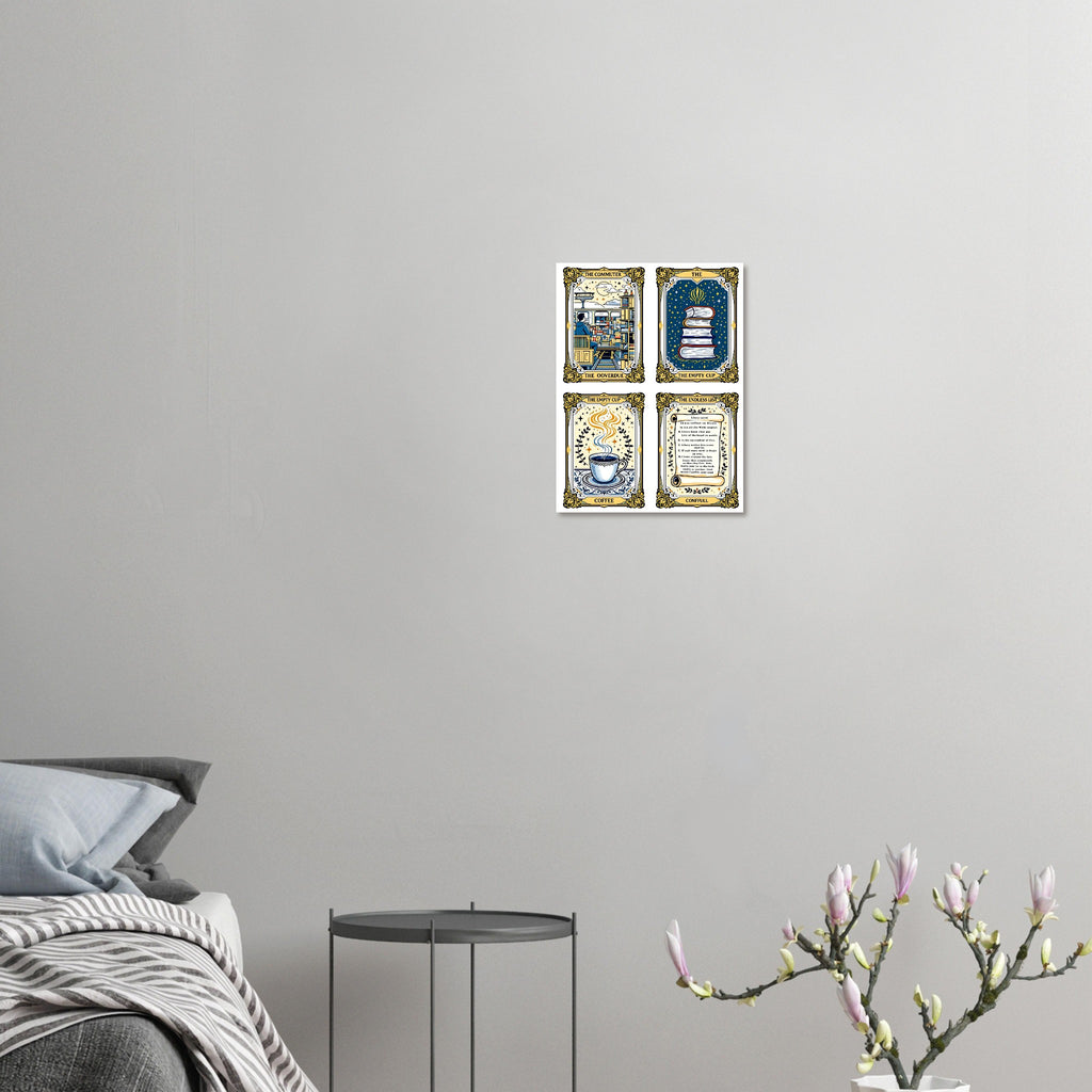 Dark Academia Tarot Card Art Print Art Print — detail view | Wild Thread Co