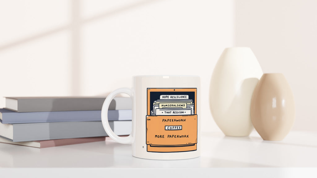 Social Worker Truth Mug — detail view | Wild Thread Co