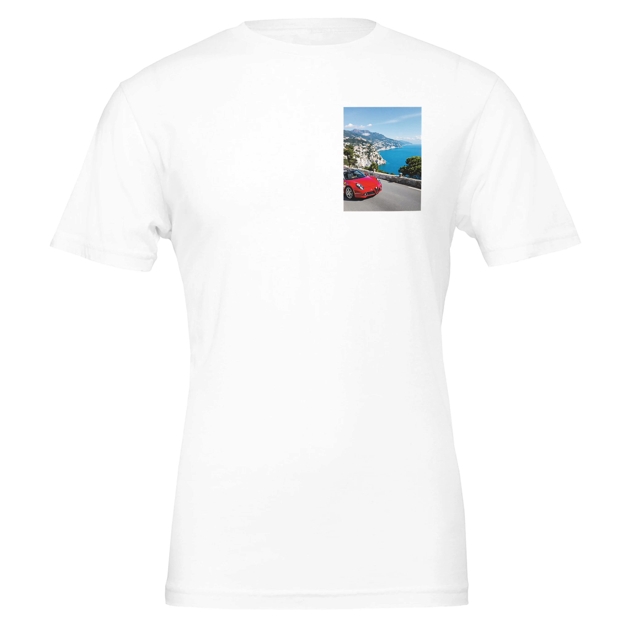 Alfa Romeo Spider Duetto T-Shirt — detail view | Wild Thread Co