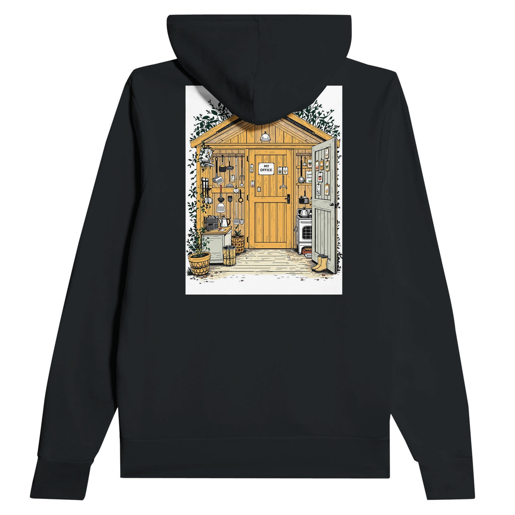 Allotment Shed Sanctuary Hoodie | Gardener Gift UK - Wild Thread Co