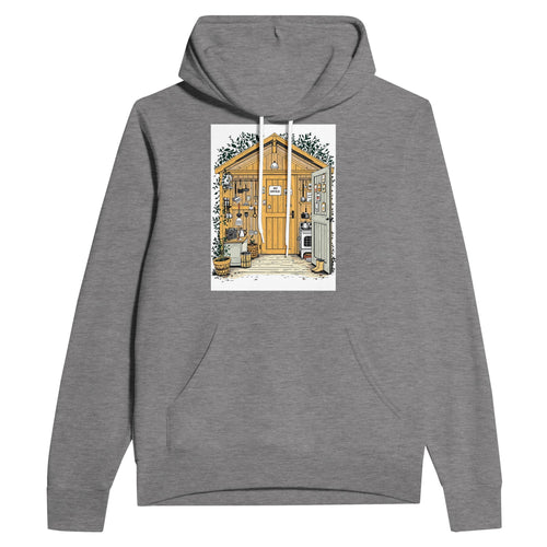 Allotment Shed Sanctuary Hoodie | Gardener Gift UK - Wild Thread Co