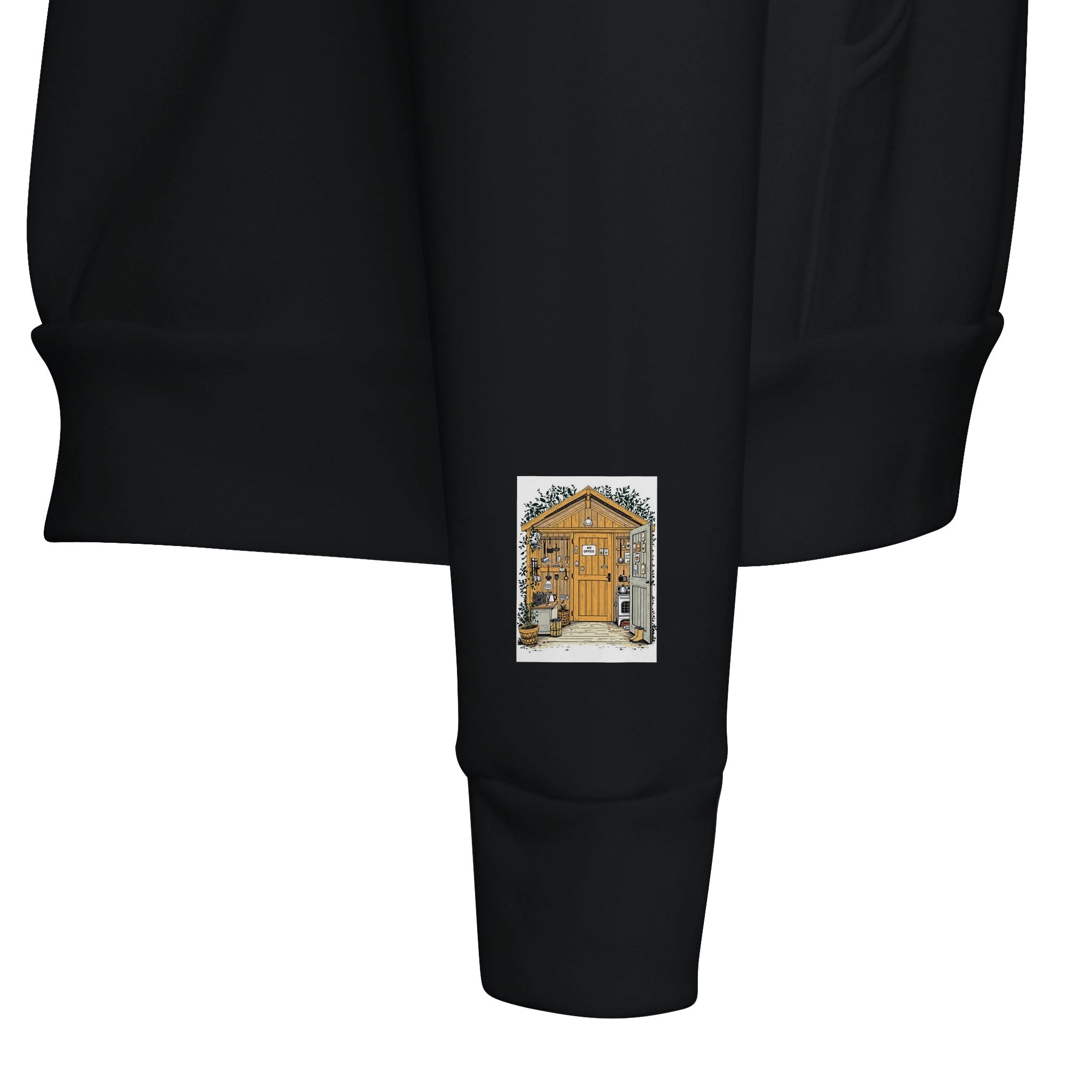 Allotment Shed Sanctuary Hoodie | Gardener Gift UK - Wild Thread Co