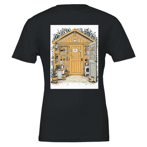 Allotment Shed Sanctuary T-Shirt | Gardener Gift UK - Wild Thread Co