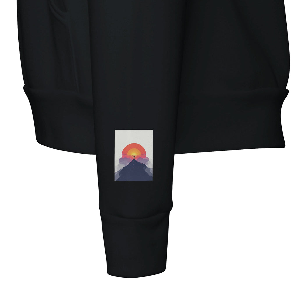 Alpenglow Sunrise Mountain Hoodie | First Light Outdoor Gift - Wild Thread Co