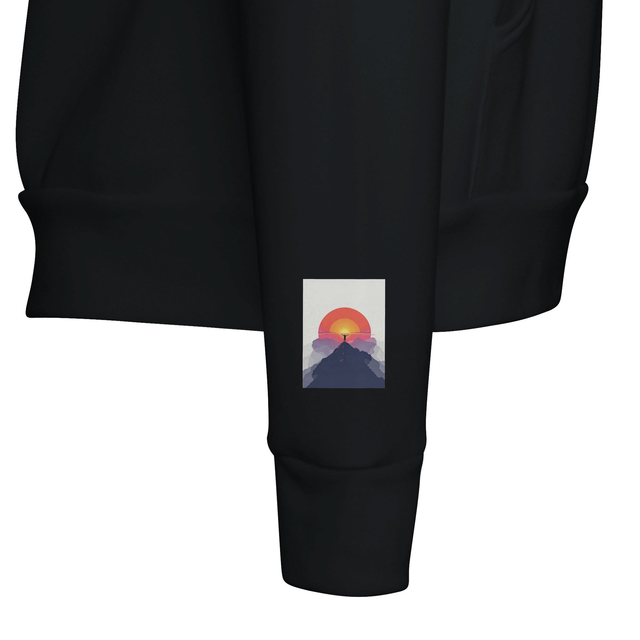 Alpenglow Sunrise Mountain Hoodie | First Light Outdoor Gift - Wild Thread Co