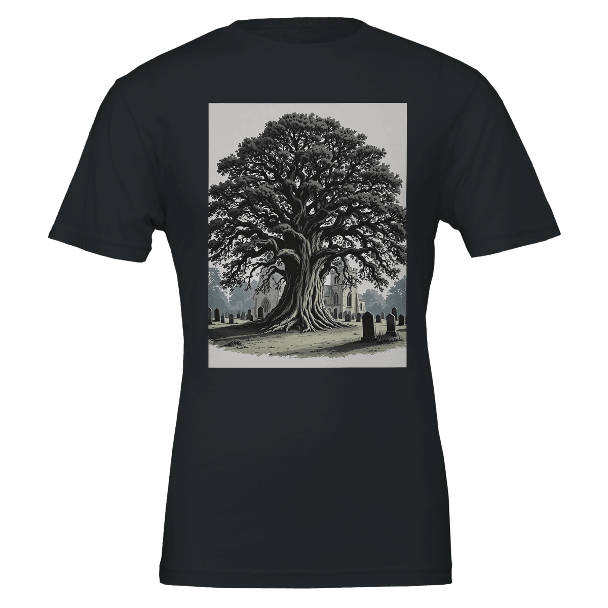 Ancient Yew Tree T-Shirt | British Heritage Gift | Unisex - Wild Thread Co