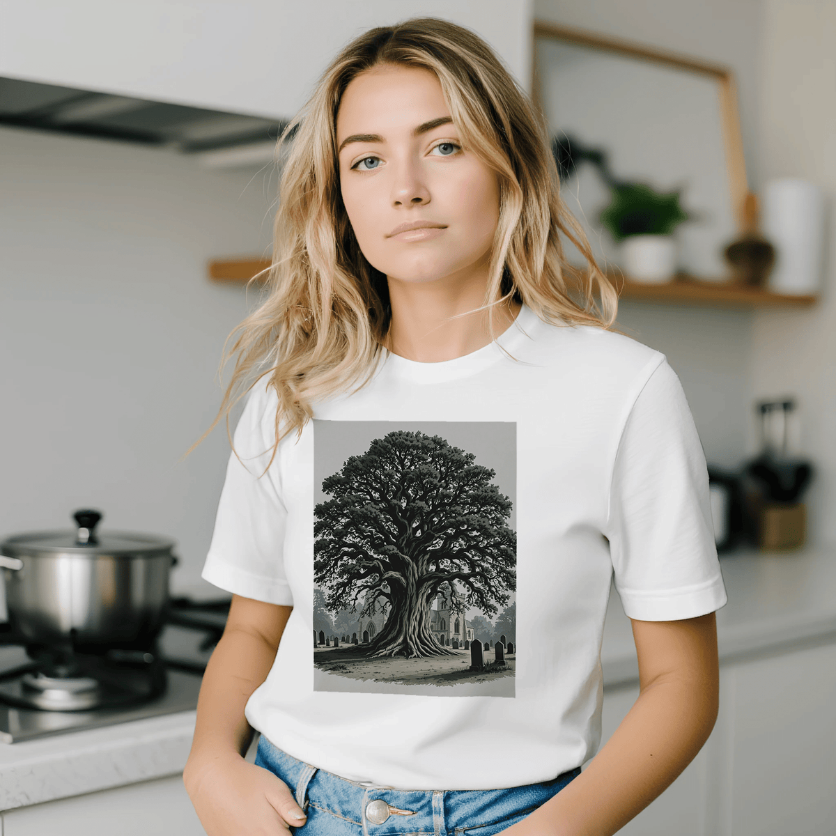 Ancient Yew Tree T-Shirt | British Heritage Gift | Unisex - Wild Thread Co