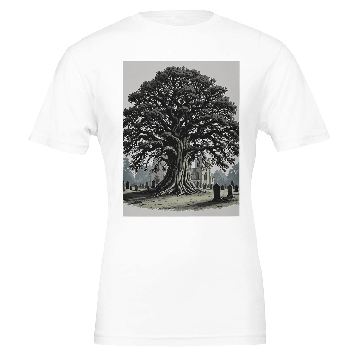 Ancient Yew Tree T-Shirt | British Heritage Gift | Unisex - Wild Thread Co