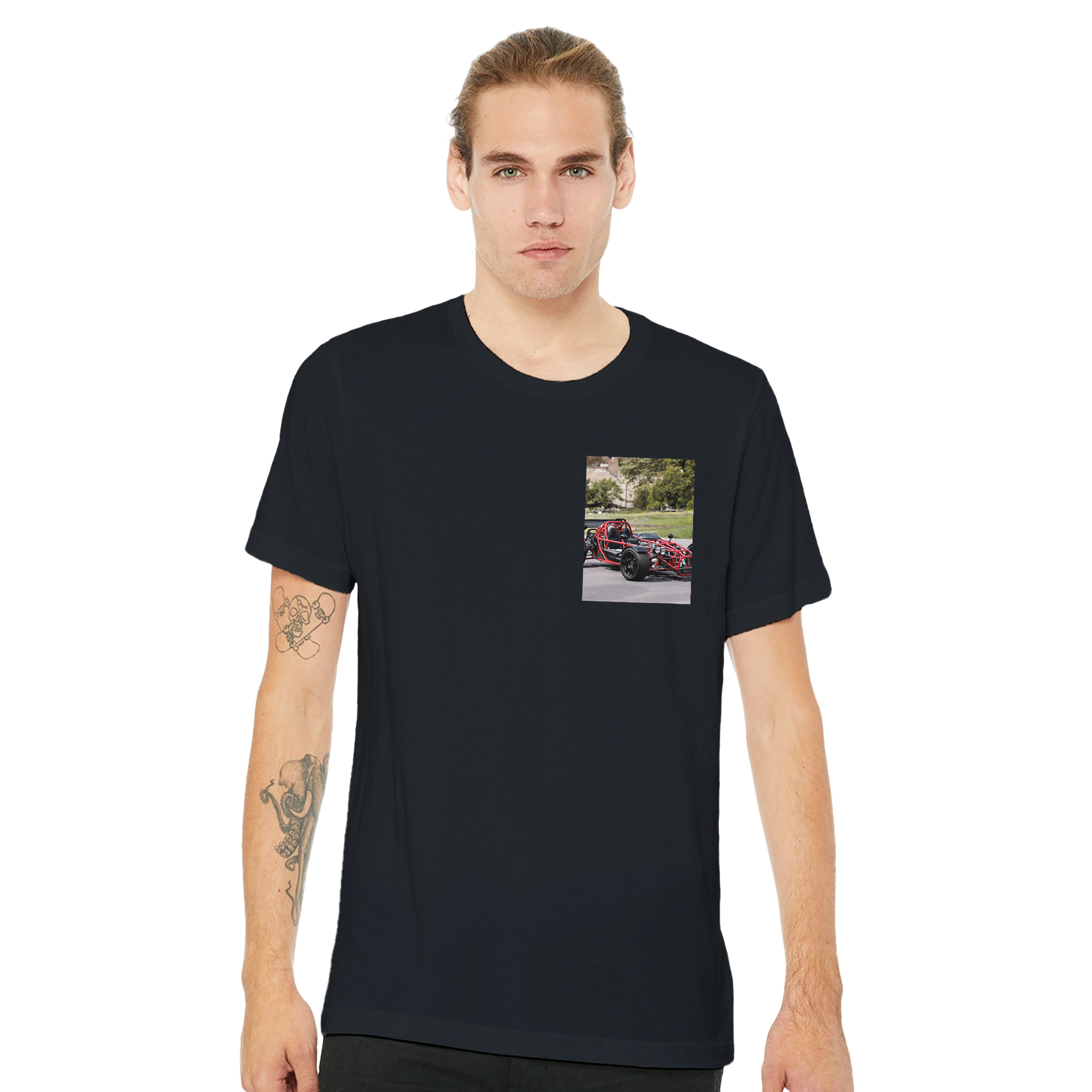 Ariel Atom 4 T-Shirt — detail view | Wild Thread Co