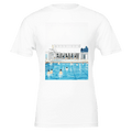 Art Deco Lido Tee | Outdoor Swimming Gift | Vintage Pool Shirt - Wild Thread Co