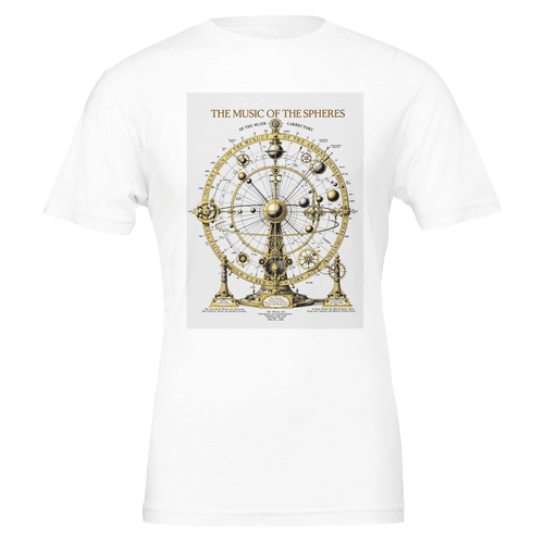 Astronomy Shirt | Orrery Print Celestial Tee | Science Gift UK - Wild Thread Co