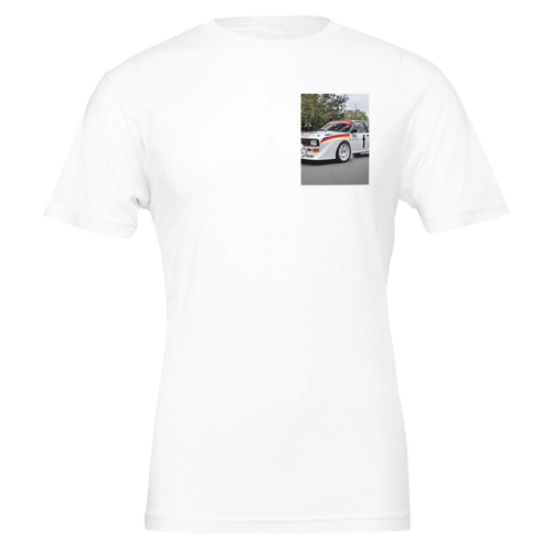 Audi Sport Quattro T-Shirt — detail view | Wild Thread Co