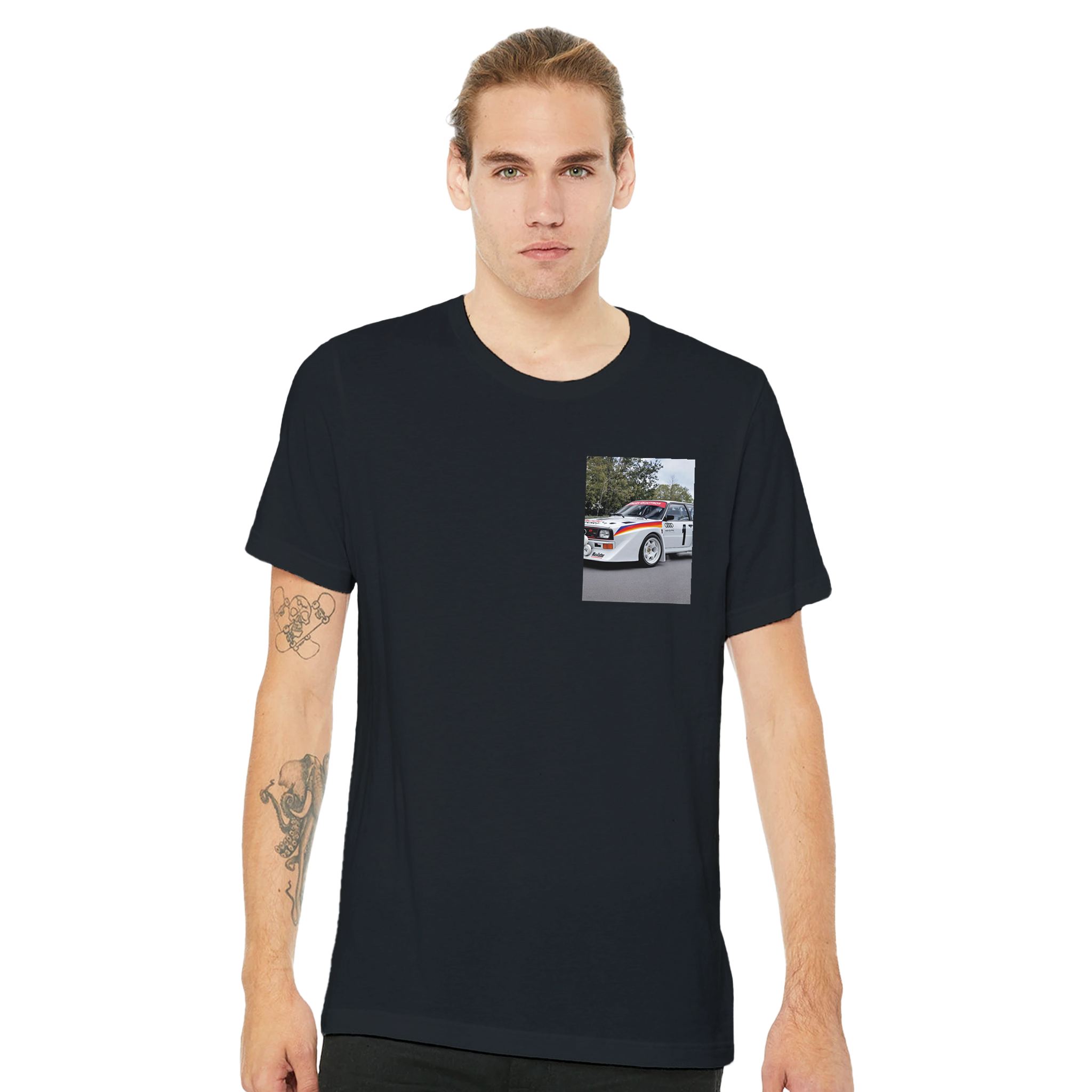 Audi Sport Quattro T-Shirt — detail view | Wild Thread Co