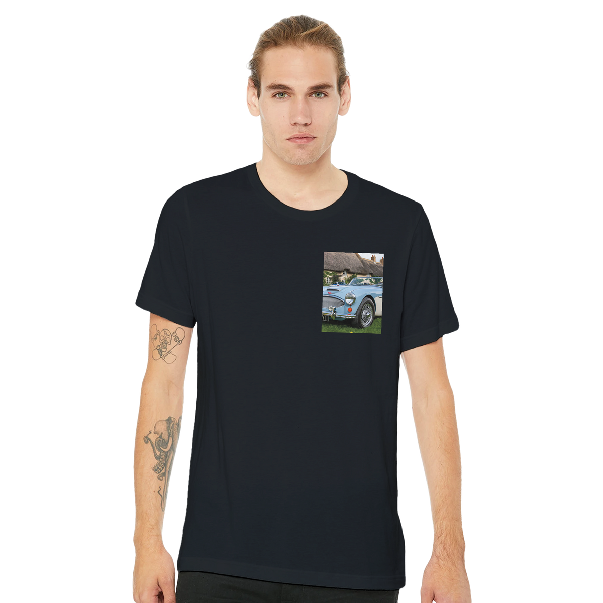 Austin Healey 3000 | T-Shirt | Garage Workshop Wall Art - Wild Thread Co