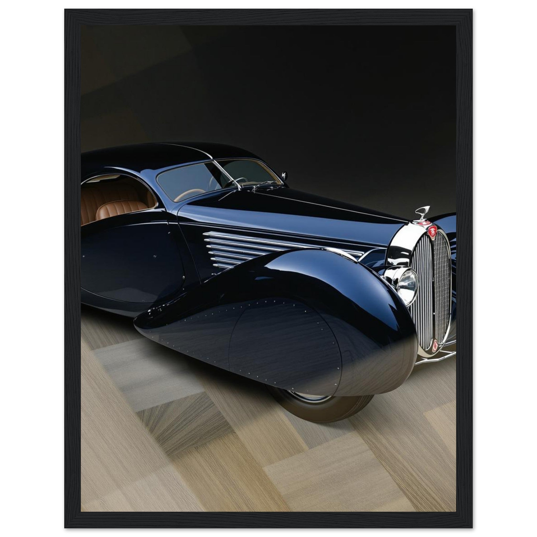 Bugatti Type 57 — Framed Art Print | Wild Thread Co UK