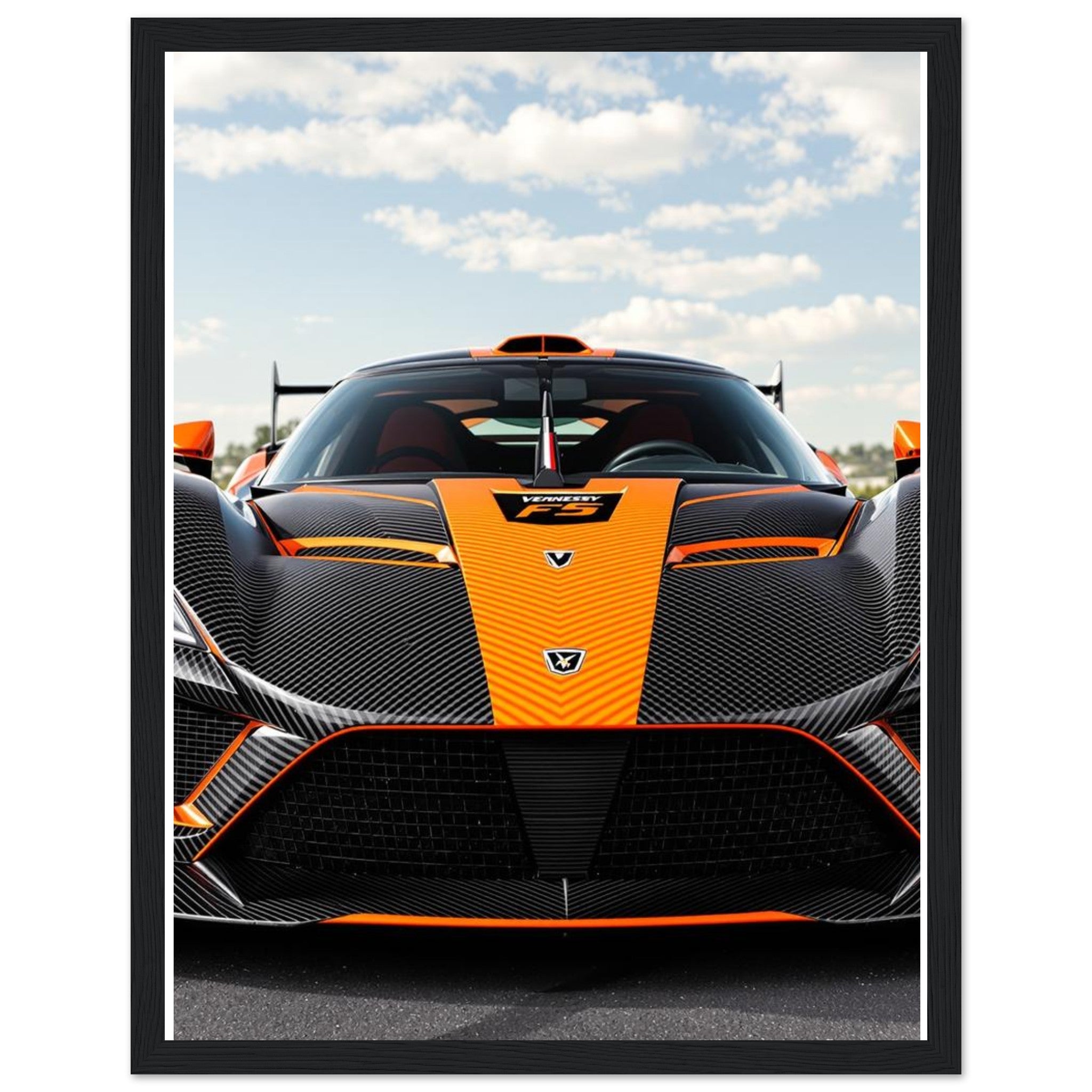 Hennessey Venom F5 — Framed Art Print | Wild Thread Co UK