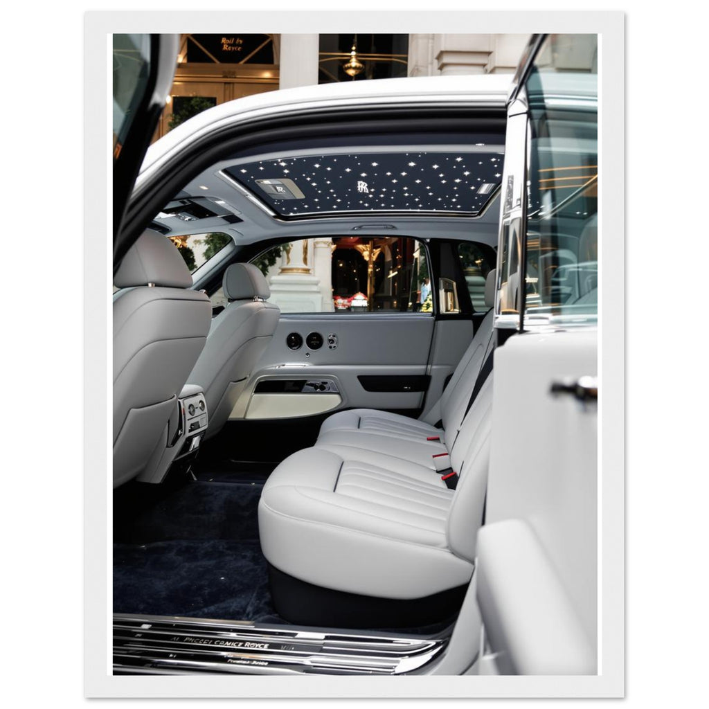Rolls Royce Phantom Framed Art Print — detail view | Wild Thread Co