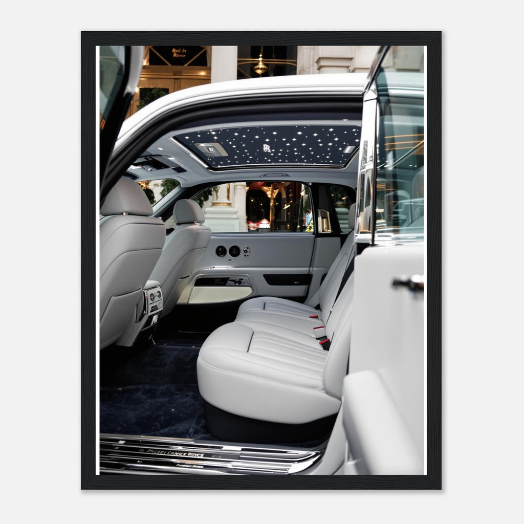 Rolls Royce Phantom Framed Art Print — detail view | Wild Thread Co